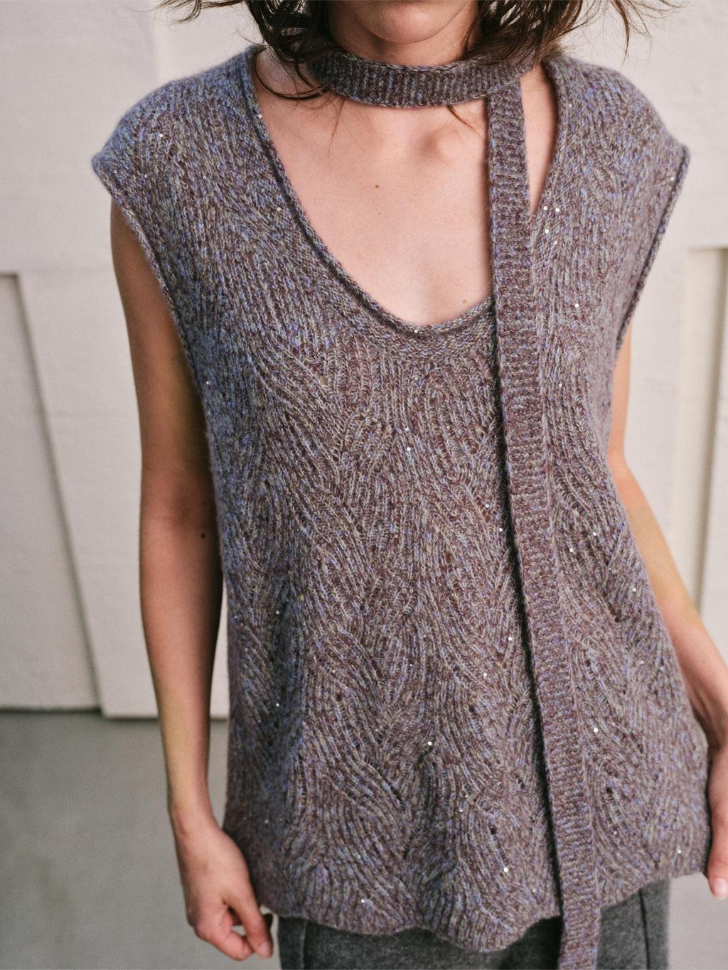 AMETHYST AURA VEST|HOLIDAY CAPSULE EDIT
