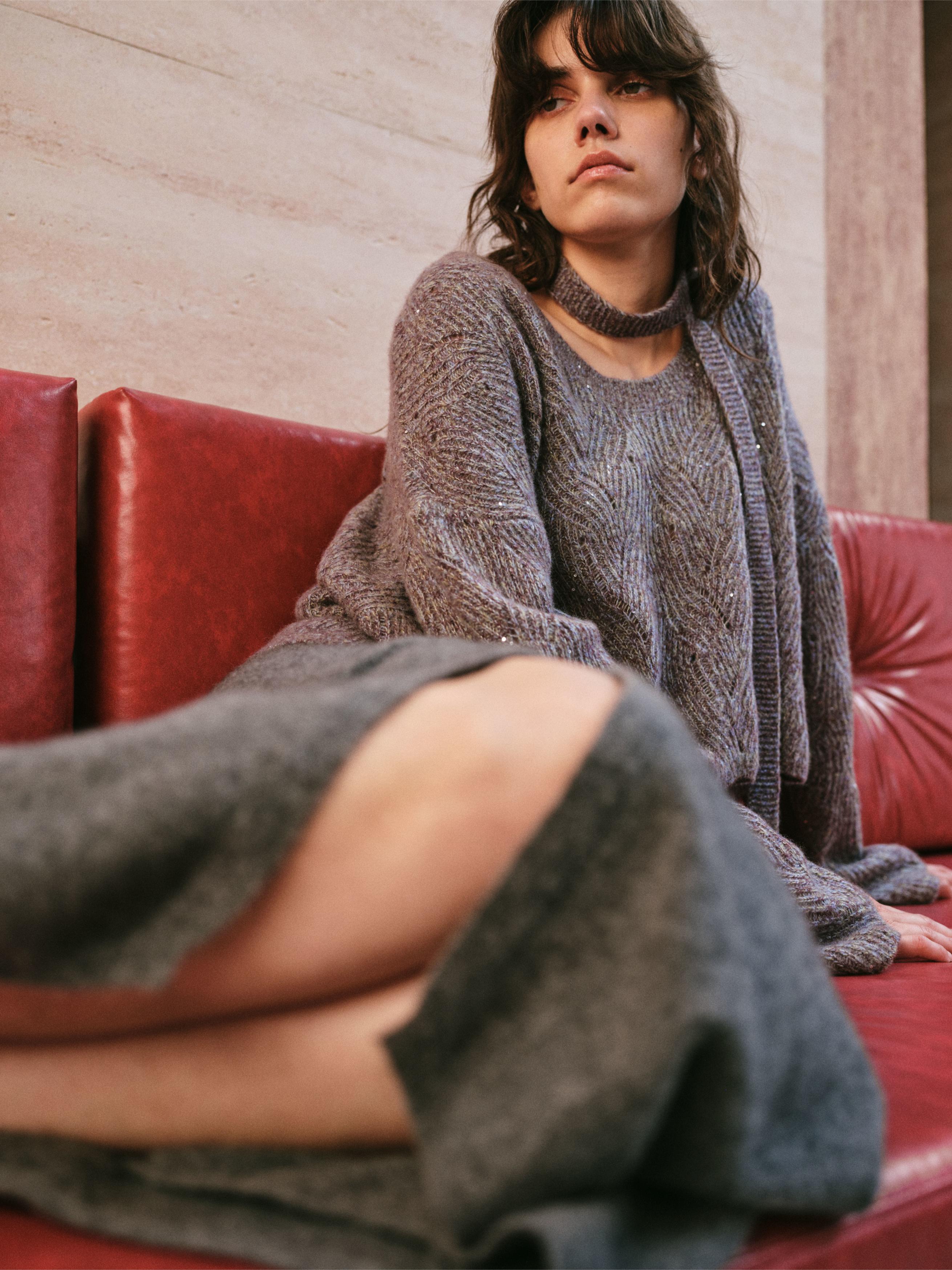 AMETHYST AURA SWEATER |HOLIDAY CAPSULE EDIT