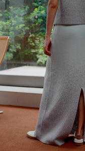 wool skirt
